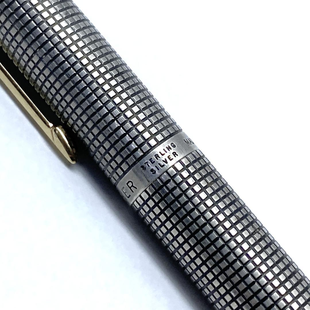 希少 パーカー75 初期型 スターリングシルバー 14K 65 万年筆