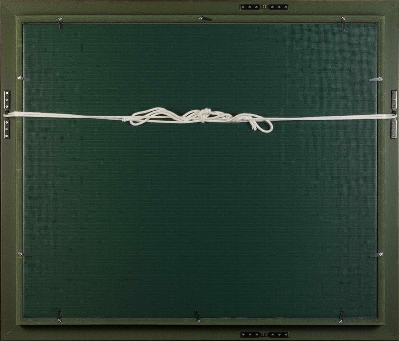 モネ　油彩　肉筆『風景画』表サイン　画廊シール　F12号　額装　b551