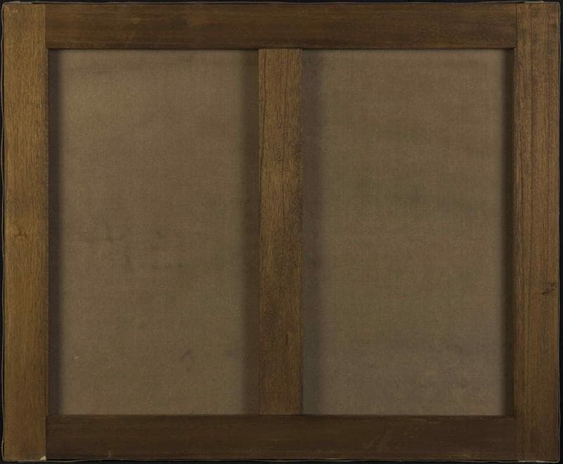 モネ　油彩　肉筆『風景画』表サイン　画廊シール　F12号　額装　b551