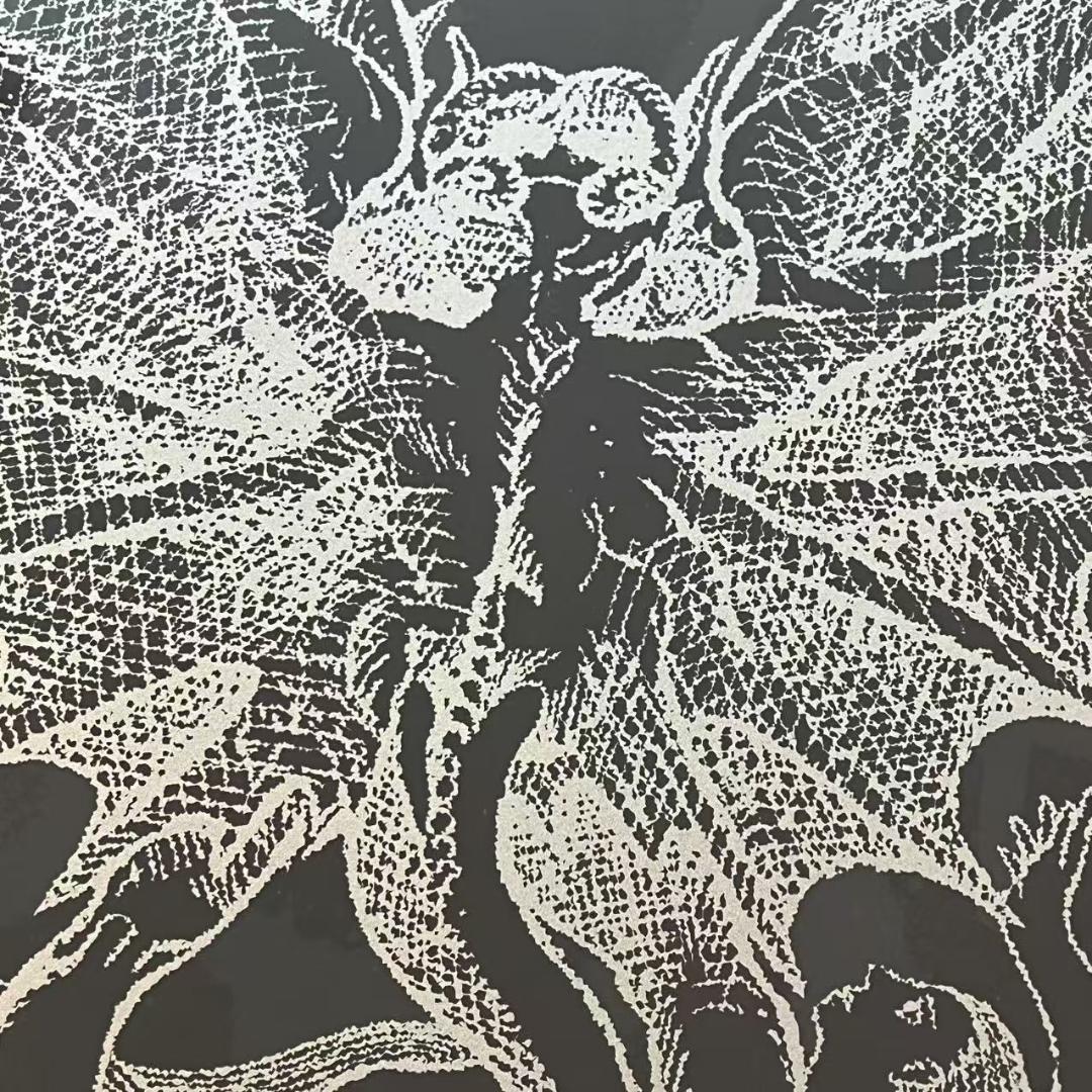 村上隆 版画 レッドドラゴン ホワイトプラチナ/ジェットブラック 2点セット