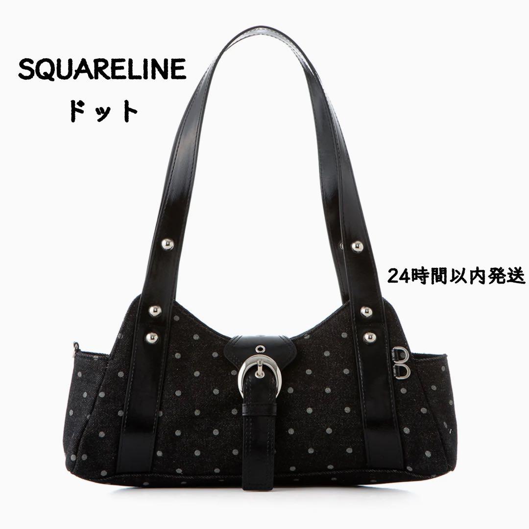 squareline スクエアライン　ノジア　ドット　ショルダーバッグ