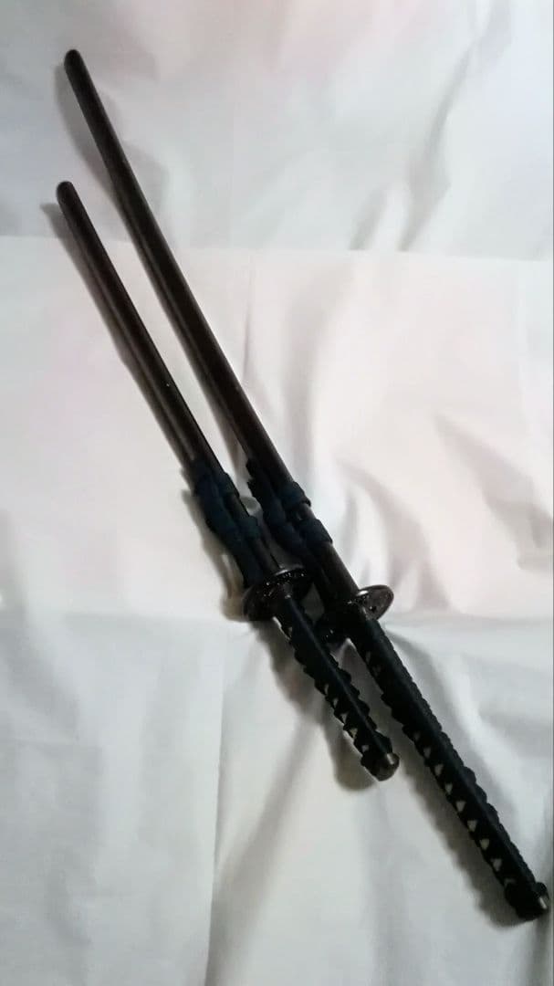 模造刀　2本セット　コスプレ　防犯　太刀　脇差し　ハ