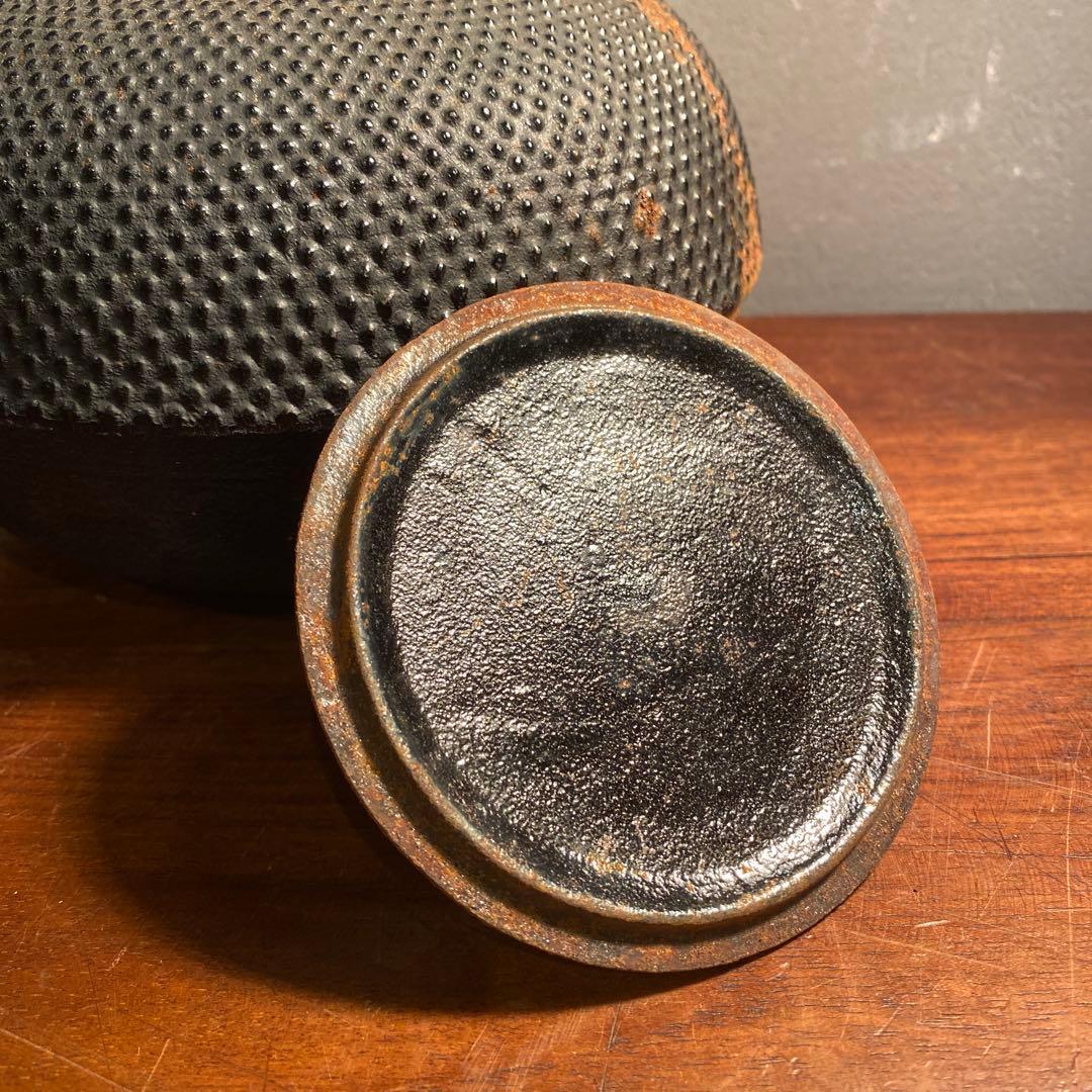 南部鉄器 鉄瓶 南部特製 アラレ ヤカン 古道具 昭和レトロ 古道具