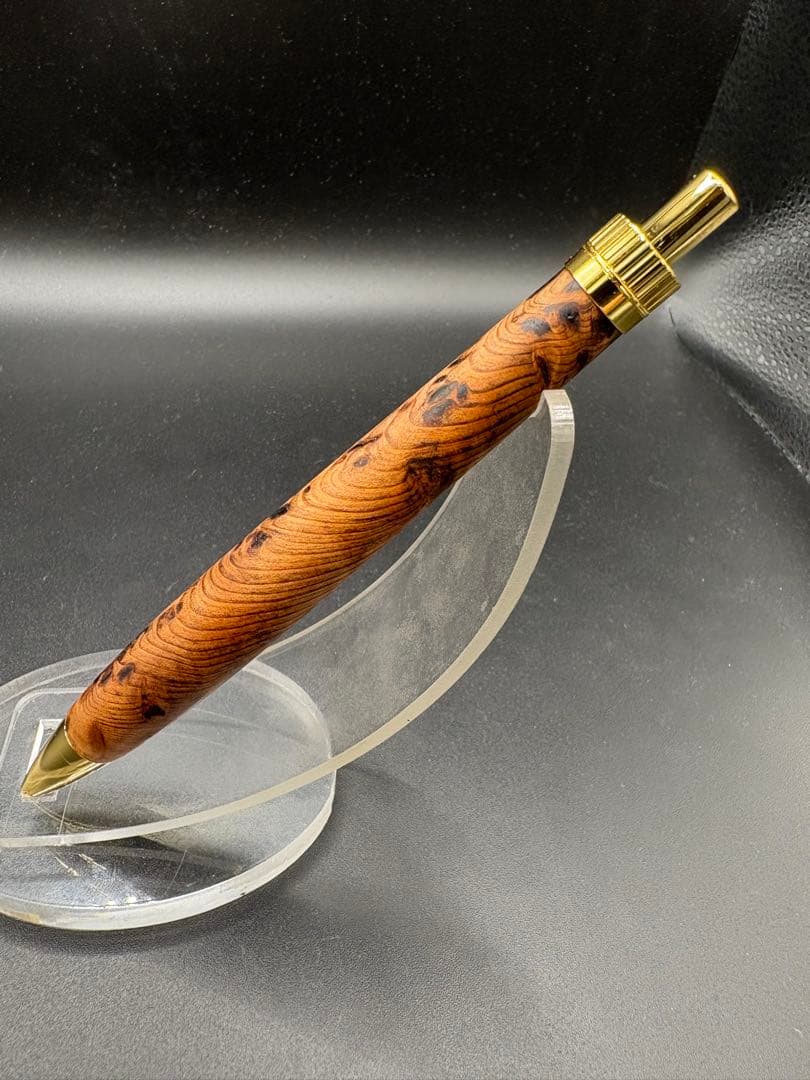 523極上　屋久杉　泡瘤　木軸シャーペン　ボールペン