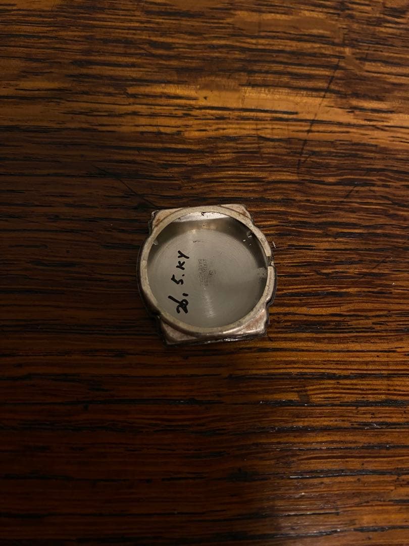 1930年代 BULOVA ツートン アンティーク時計 ビンテージ アールデコ