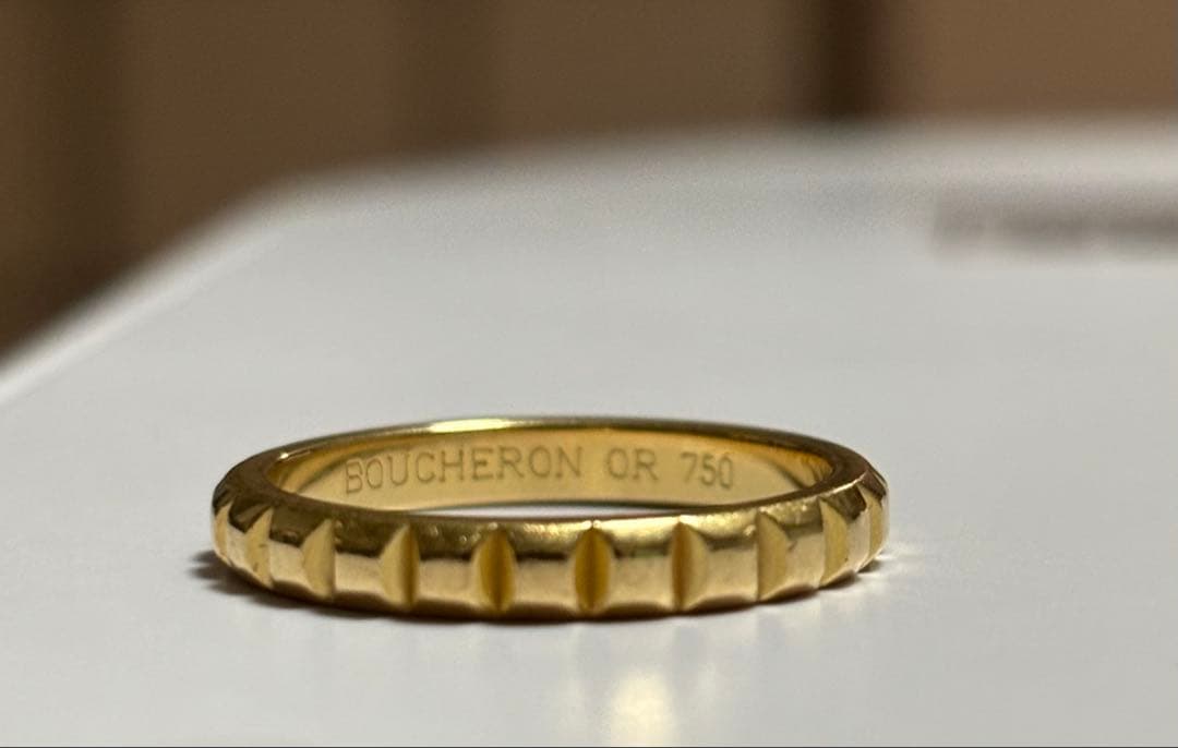 ブシュロン　キャトル クル ド パリ リング ミディアム