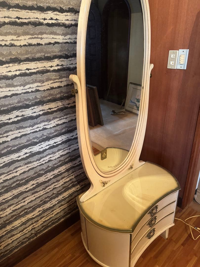 FRANCE MIRROR社製 ドレッサー・ミラー　昭和レトロ　アンティーク