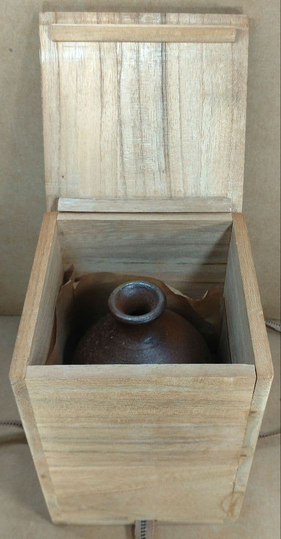 【本物保証】浦上善次 備前徳利 共箱 栞 岡山県重要無形文化財(備前焼) 美品
