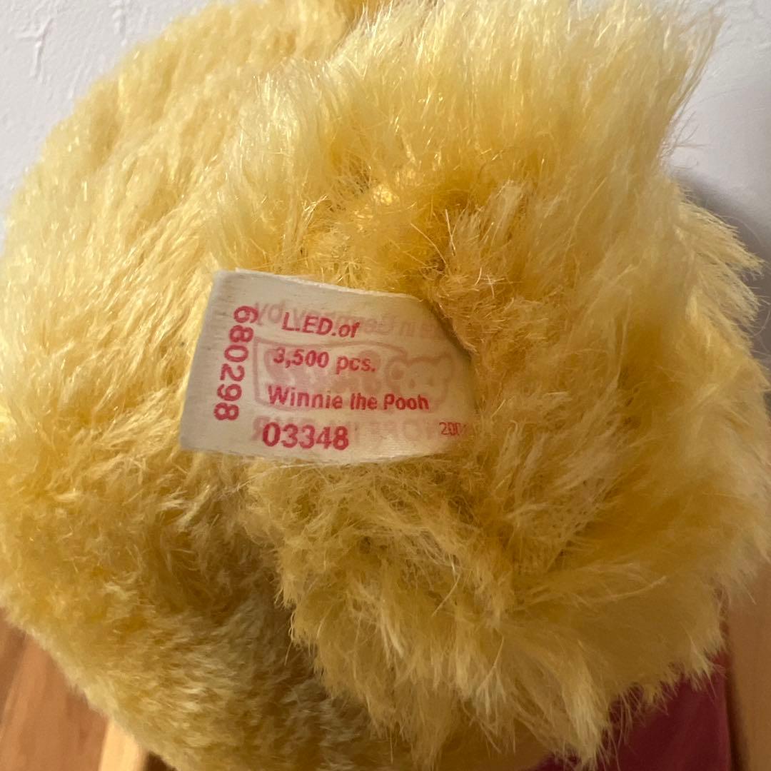 Steiff シュタイフ　Winnie Pooh ぬいぐるみ くまのプーさん