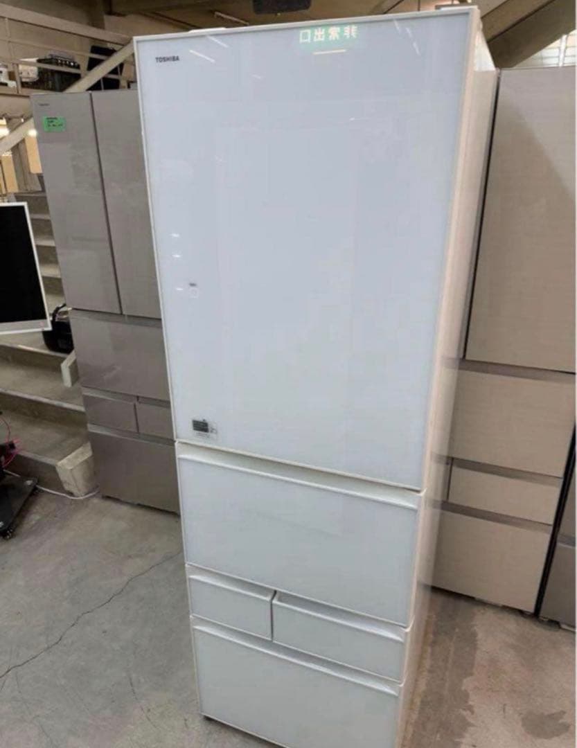 2017年式 410L TOSHIBA 冷蔵庫 GR-K41GXV (ZW)