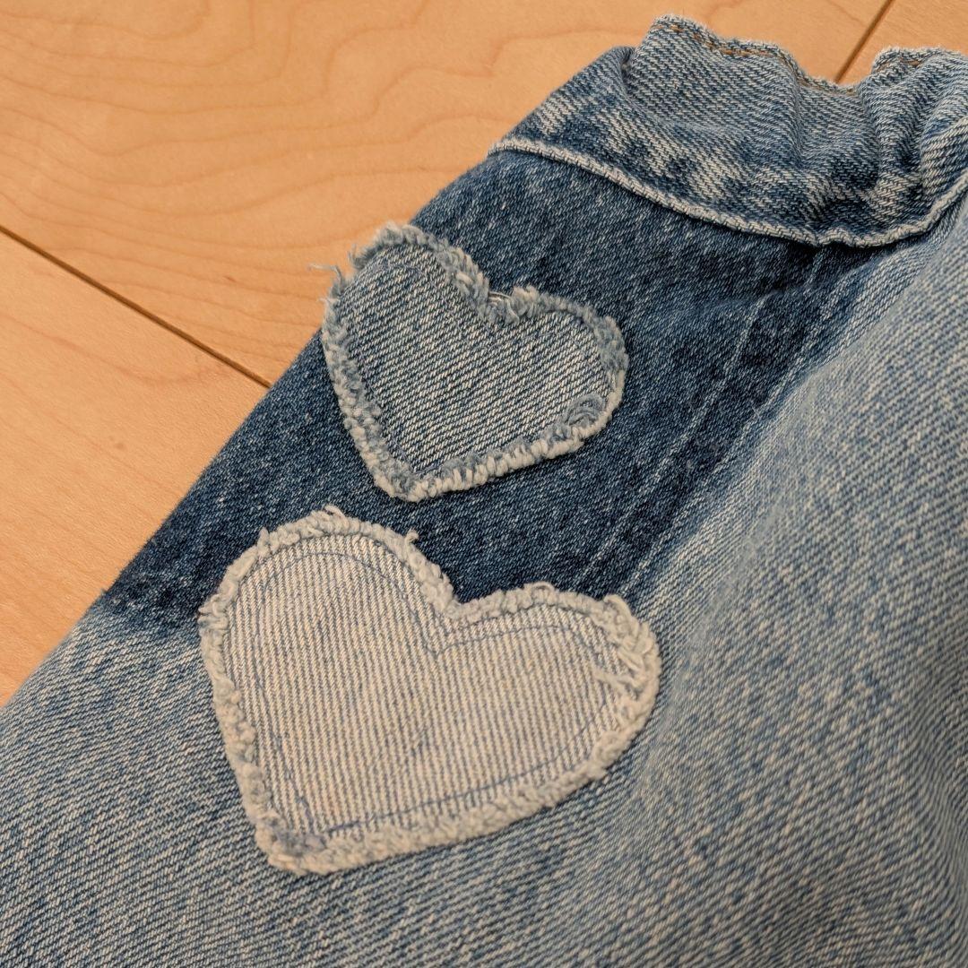 wunderlang┊︎3-4y┊︎ハートデニム