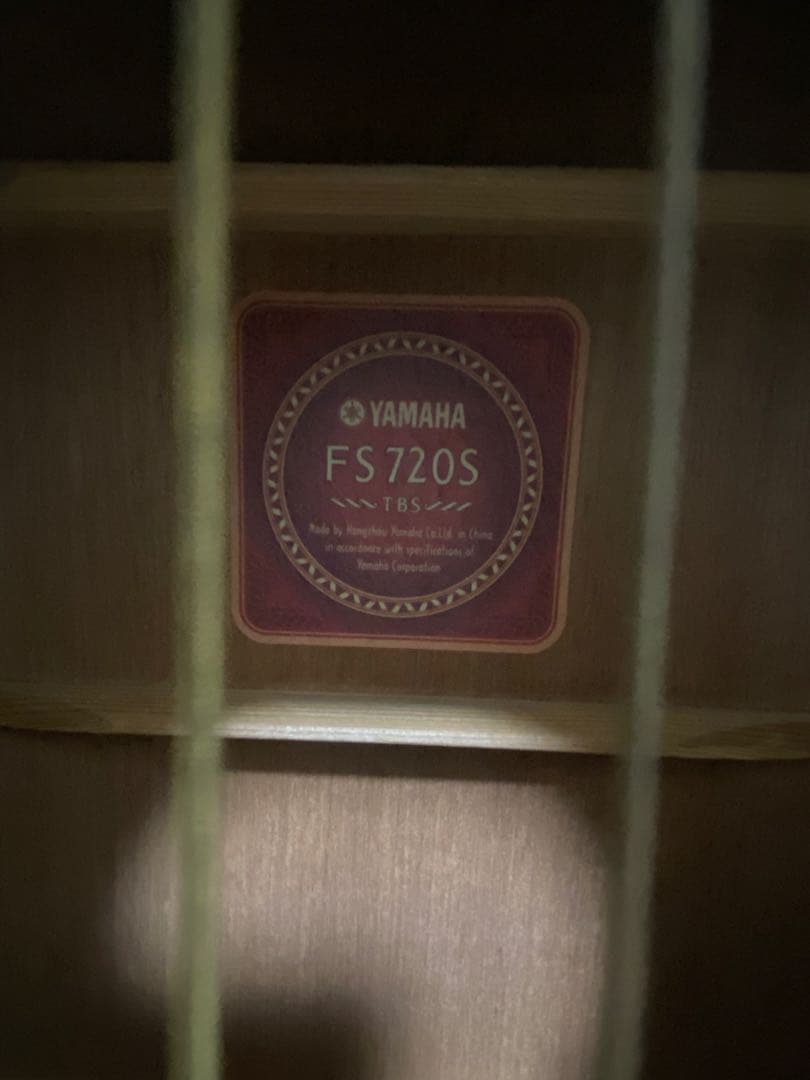 Yamaha FS720S アコースティックギター サンバースト