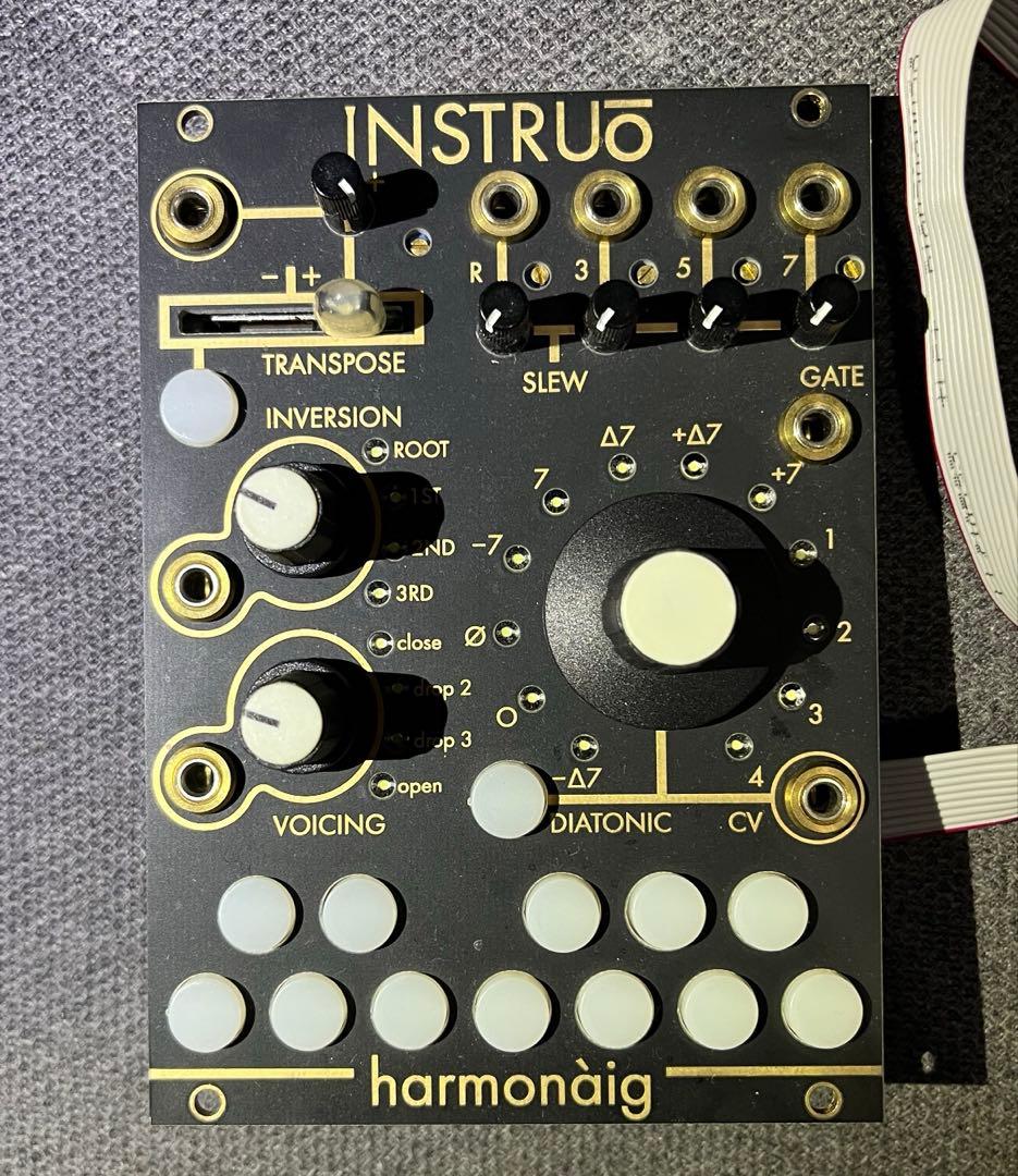 Instruo Harmonaig ユーロラック　モジュラーシンセ