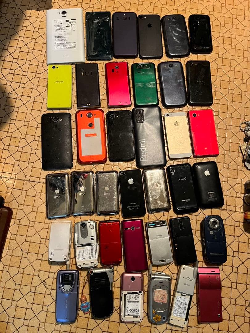 スマートフォン・携帯電話多数セットジャンク品
