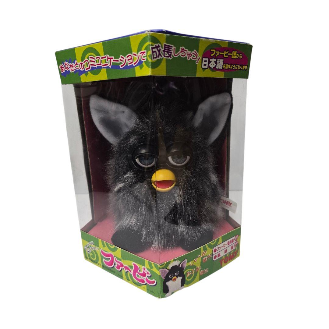 TOMY ファービー 黒 青目　未使用保管品
