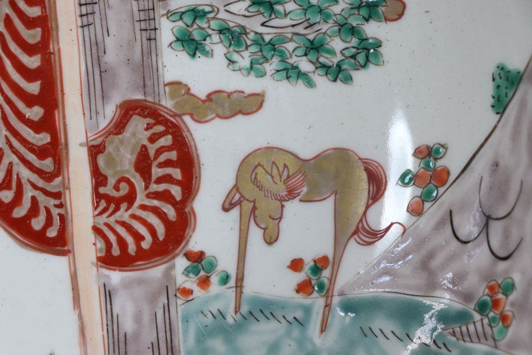 江戸　伊万里錦絵大鉢2点　共箱　送料込み250518