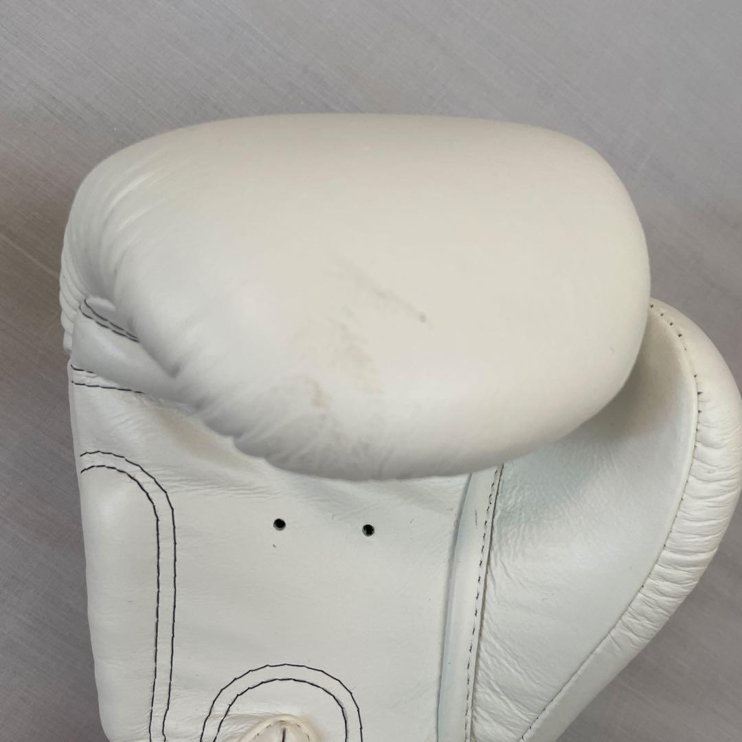 TWINS SPECIAL ボクシンググローブ ホワイト　8OZ バンテージ付き