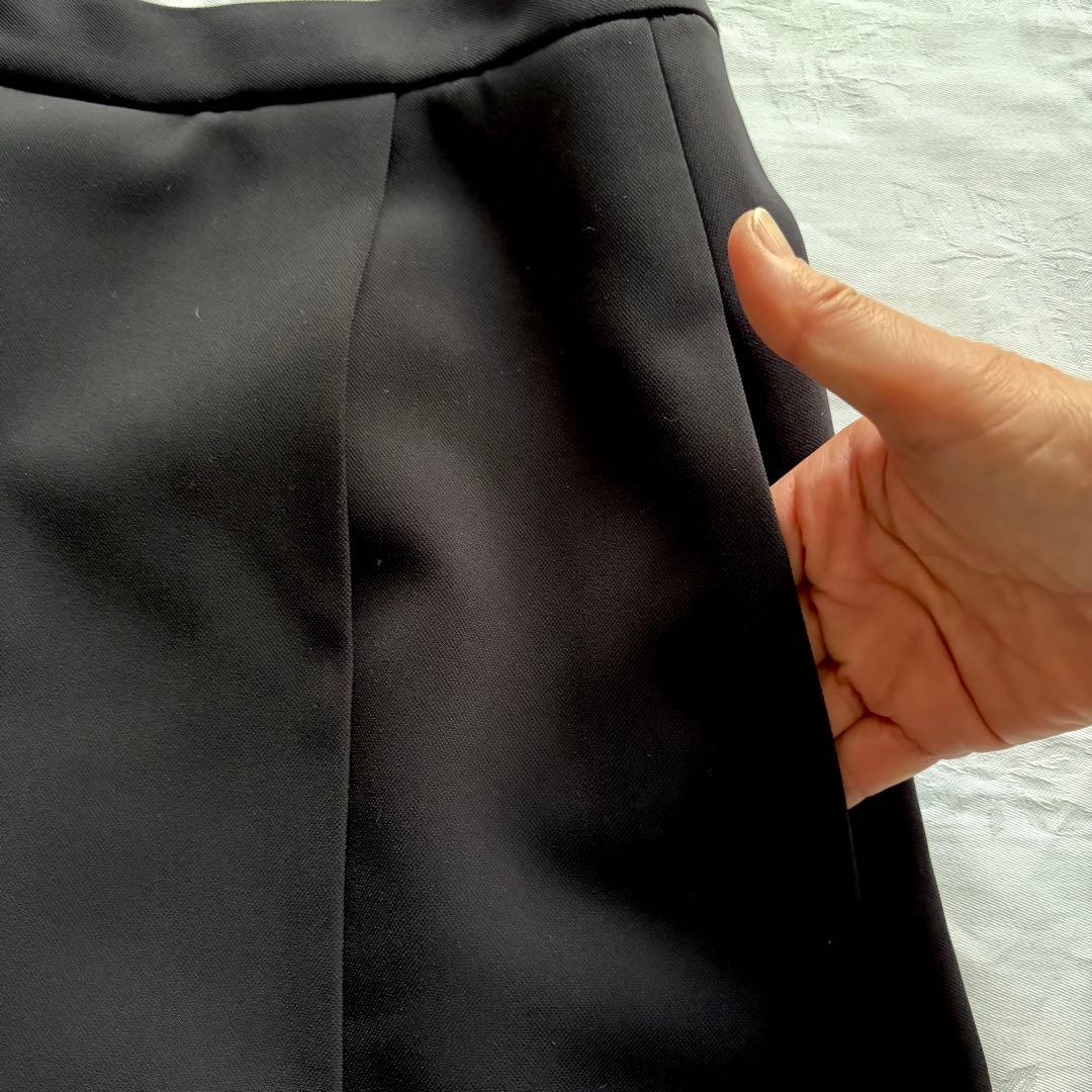 極美品❤︎FOXEY NEW YORK プリーツキュロットスカート 38 黒