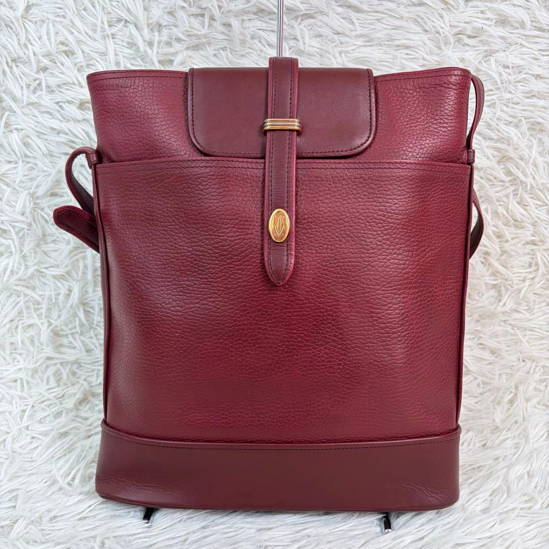 美品✨Cartier カルティエ マストライン トリニティ ショルダーバッグ
