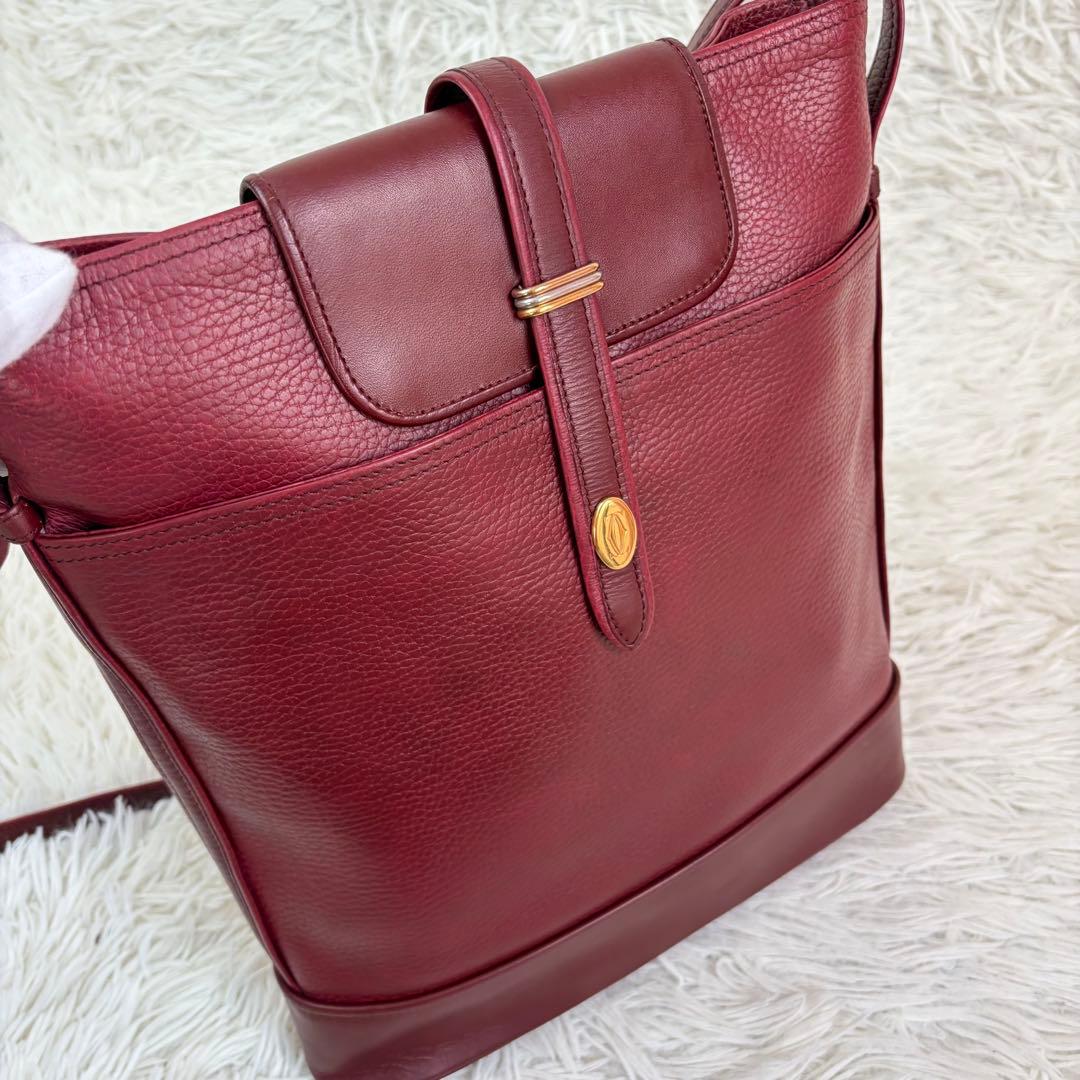 美品✨Cartier カルティエ マストライン トリニティ ショルダーバッグ