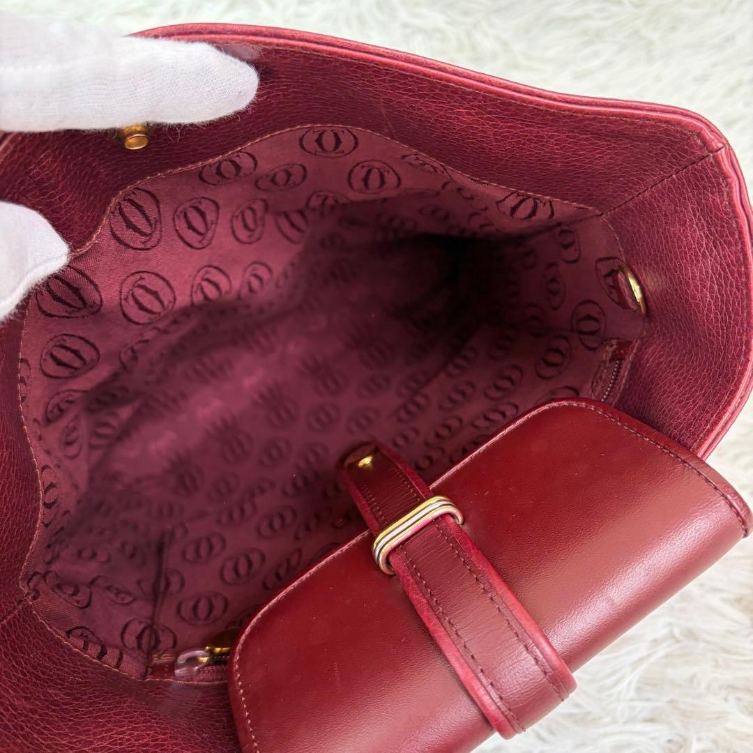 美品✨Cartier カルティエ マストライン トリニティ ショルダーバッグ