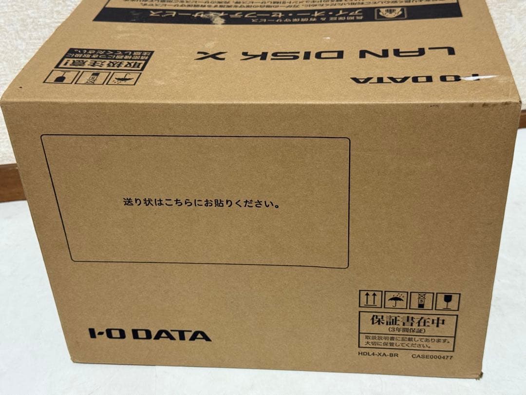 IO DATA【 HDL4-X4 [4TB] 】4ドライブ NAS