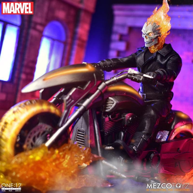 Mezco Toyz 1/12 ゴーストライダー & ヒルバイク メズコトイズ