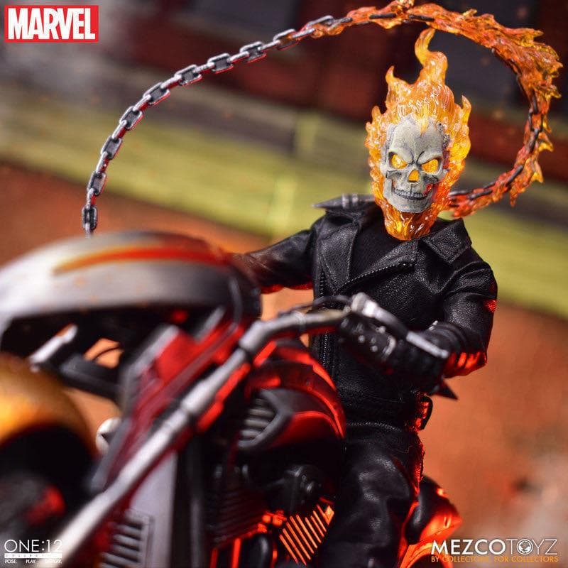 Mezco Toyz 1/12 ゴーストライダー & ヒルバイク メズコトイズ