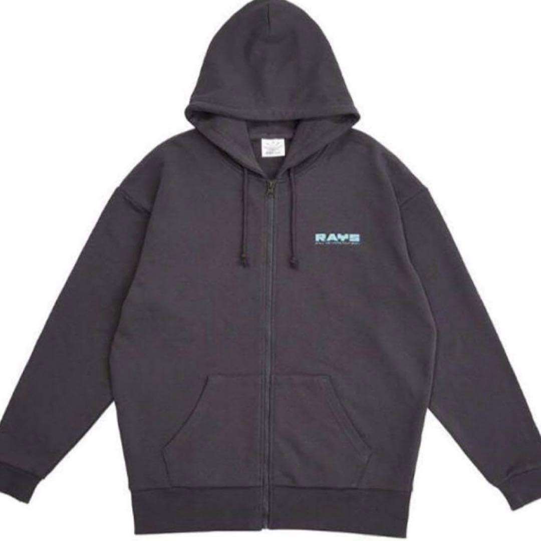  Man RAYS パーカー　銀テ付き