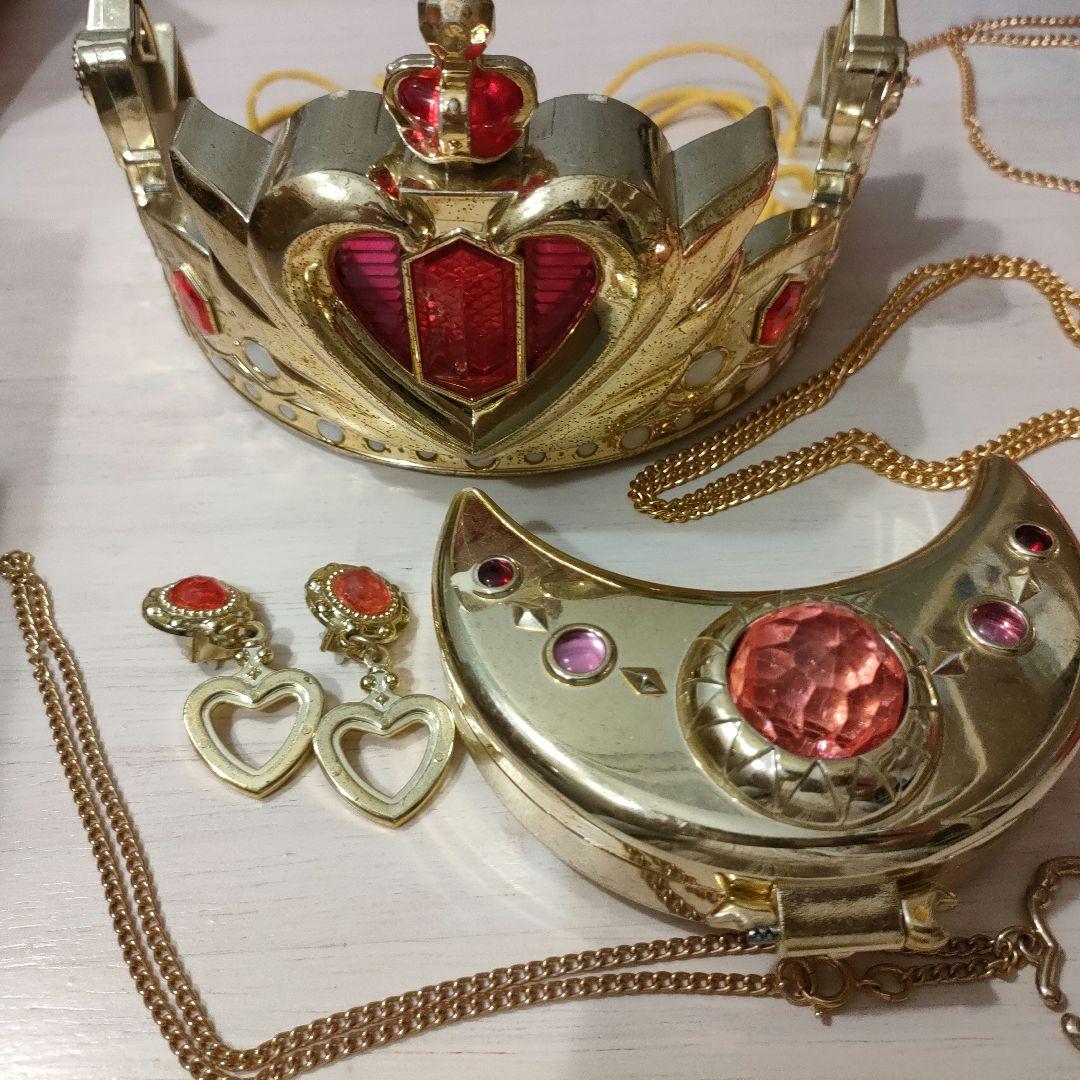 美少女戦士セーラームーン 当時物 変身アイテム ブローチ コンパクト