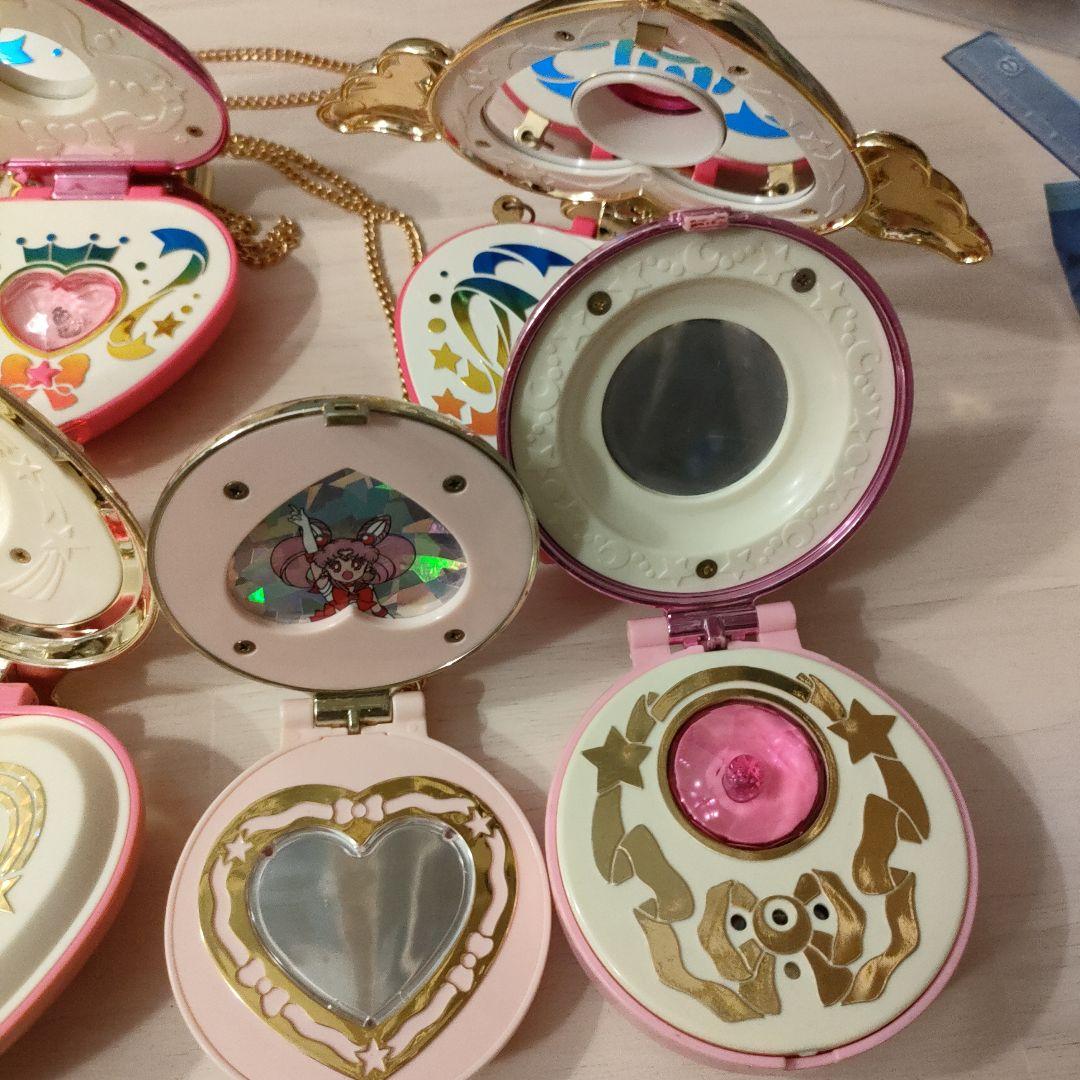 美少女戦士セーラームーン 当時物 変身アイテム ブローチ コンパクト