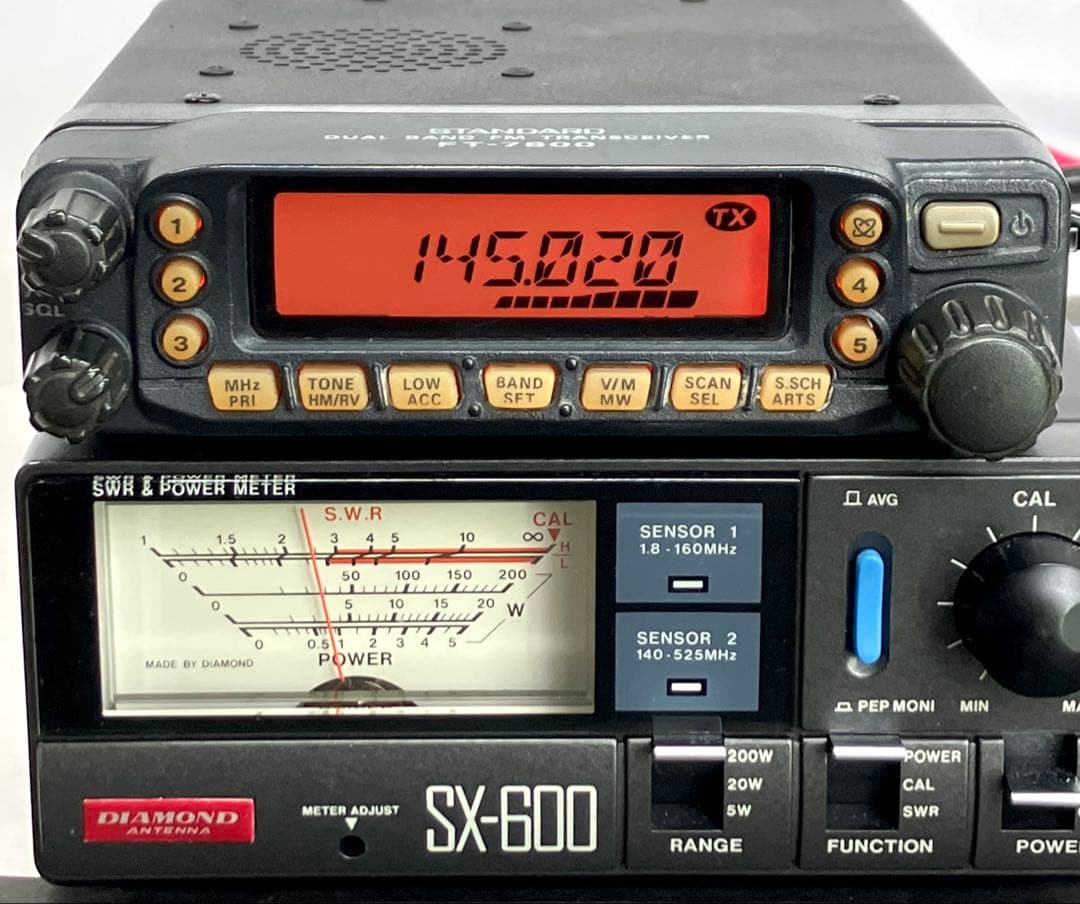 ヤエスFT-7800 20w アマチュア無線機 アマチュア無線