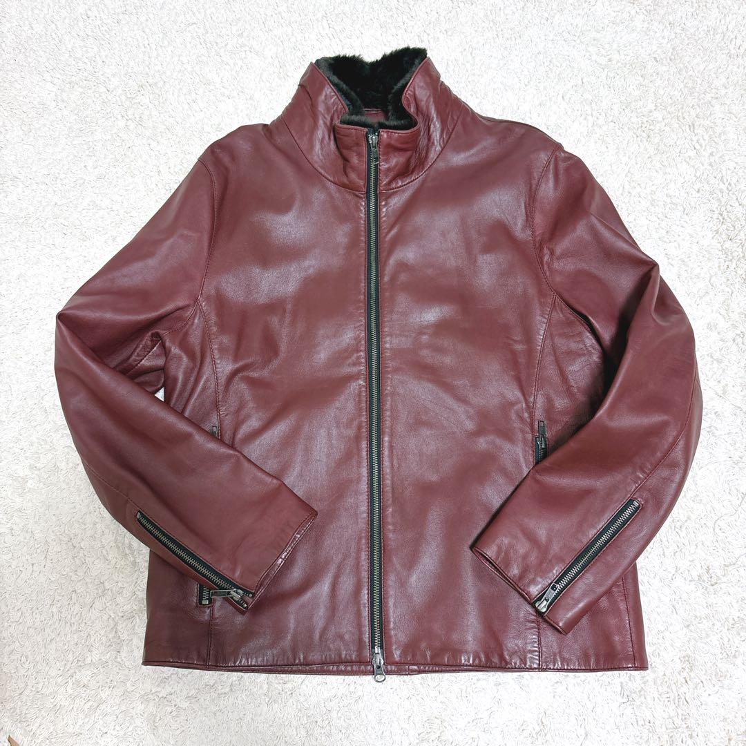 DragonFujinami リューグーレザーズ羊革 ラムレザー LL