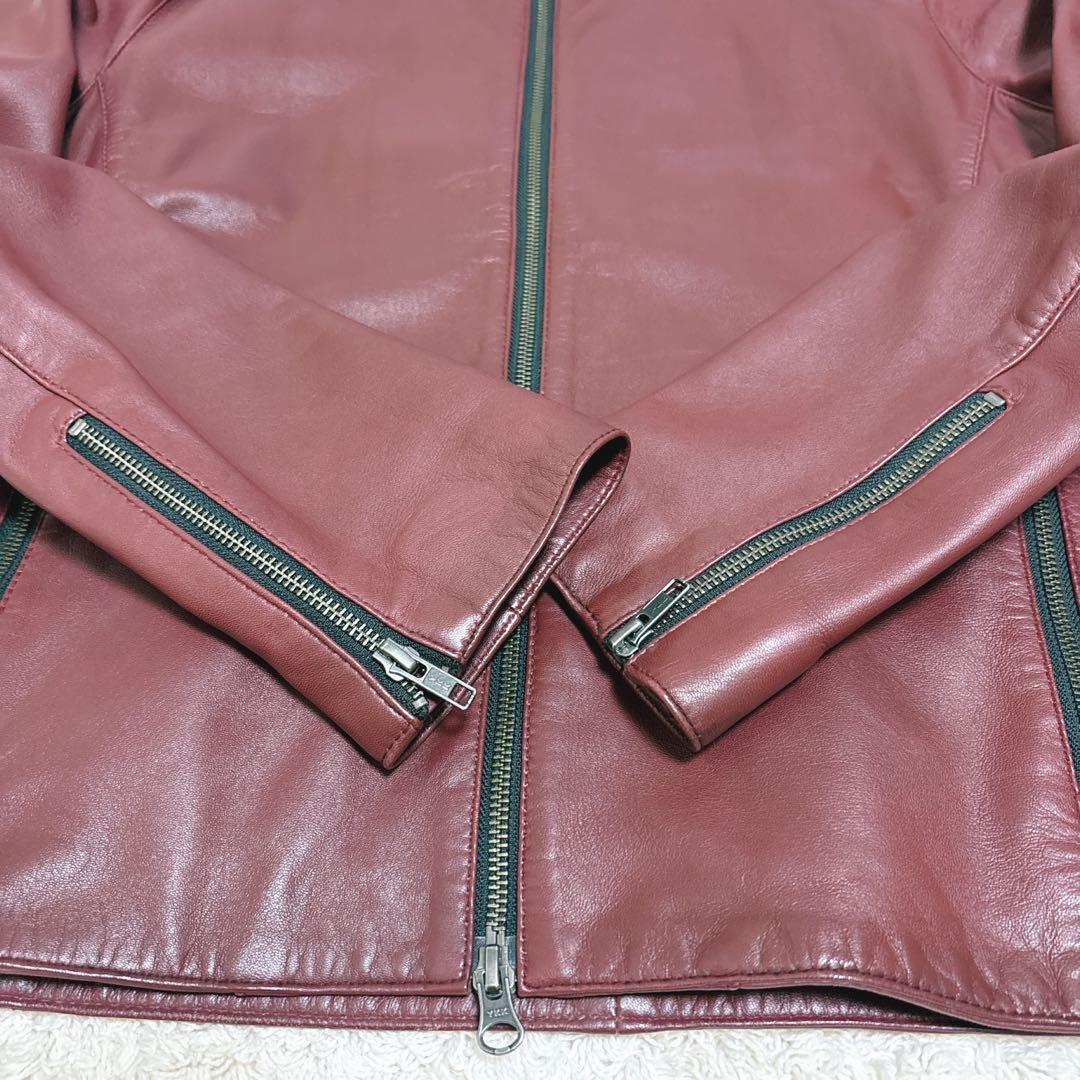 DragonFujinami リューグーレザーズ羊革 ラムレザー LL