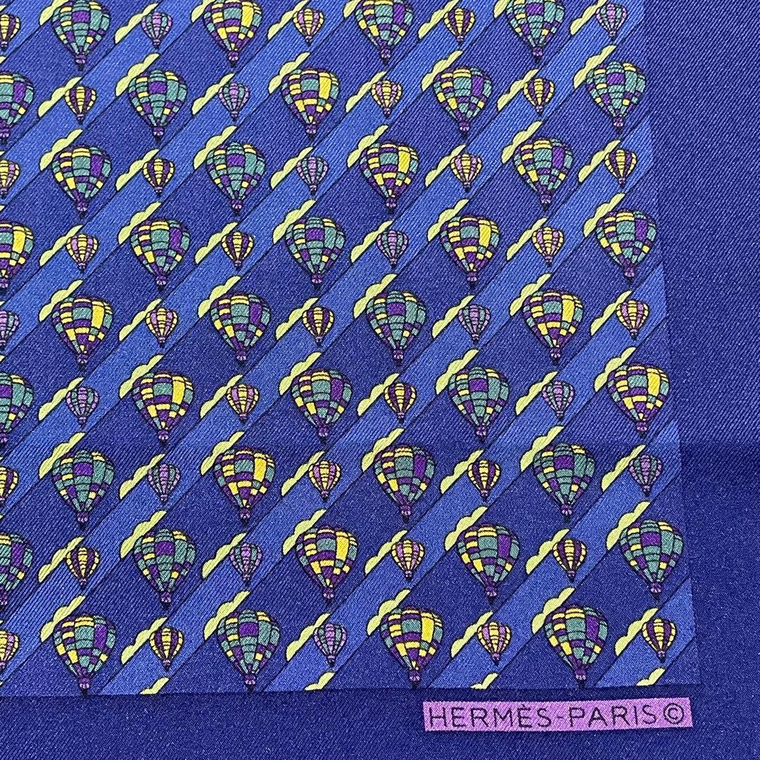 エルメス HERMES スカーフ　カレ45 プチカレ　ガヴロッシュ　気球柄