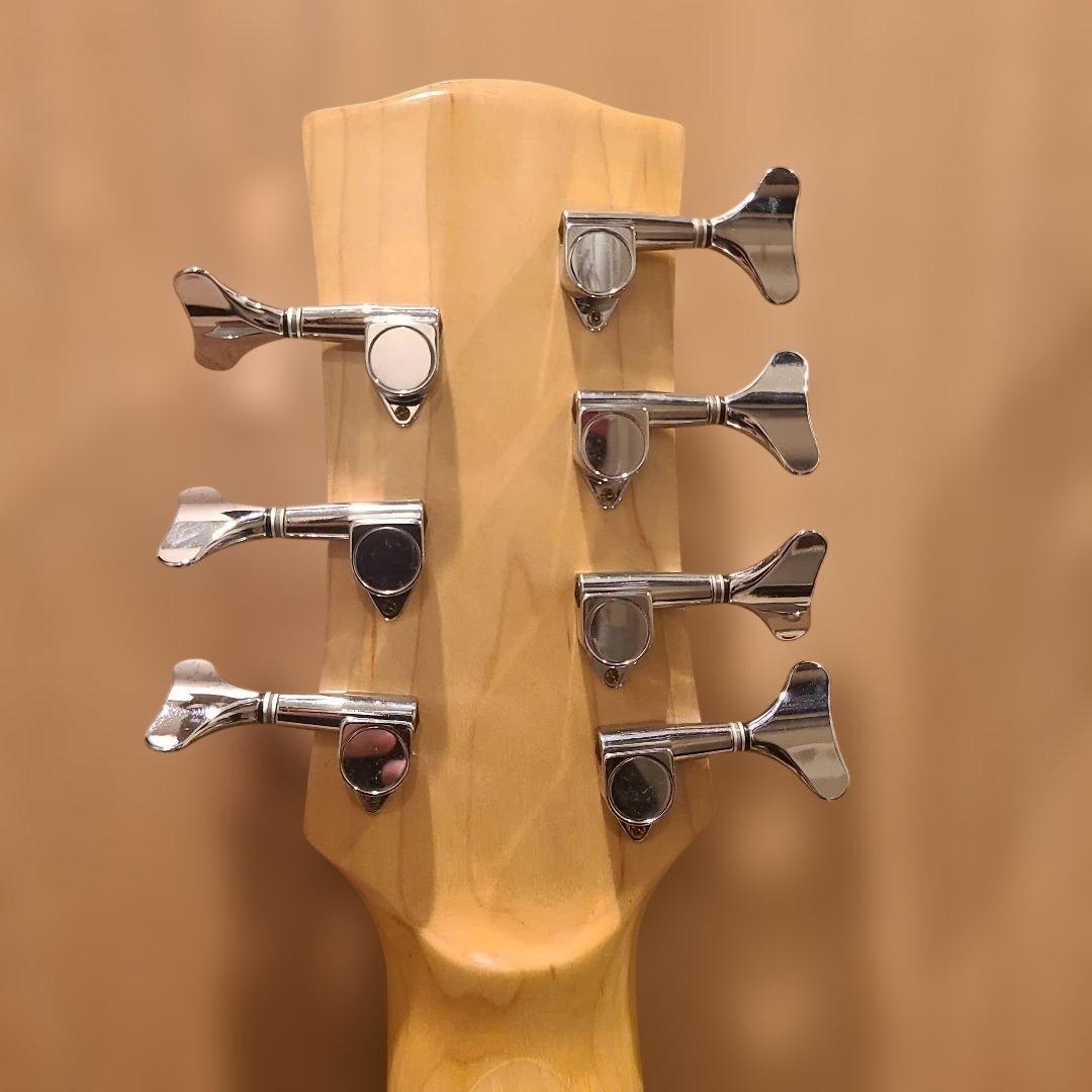 ✨美品✨Bruce Wei 7弦ベース ハードケース付き