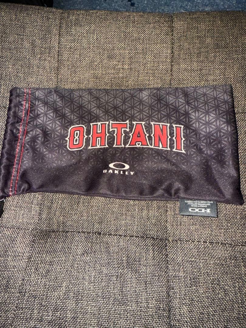 Oakley OHTANI サングラス 赤レンズ 付属品あり