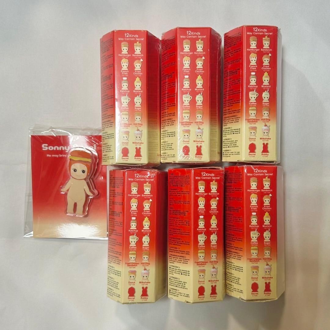 ソニーエンジェル スナックシリーズ 6個セット クリップマグネット付き