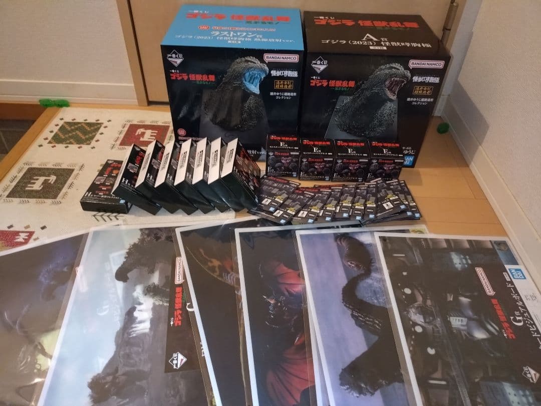 マグネットコンプ ラストワン A賞 ゴジラ一番くじ フィギュア