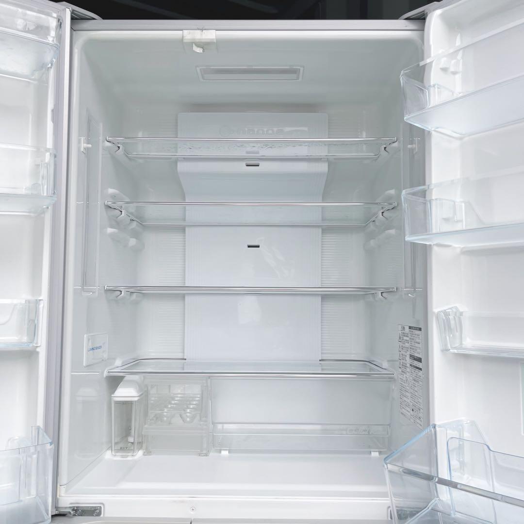 38取付無料！パナソニック自動製氷搭載！スタイリッシュシルバー6ドア冷蔵庫！