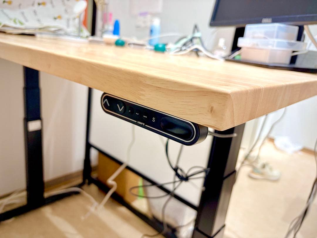 KANADEMONO THE TABLE ナチュラル × スマート電動昇降