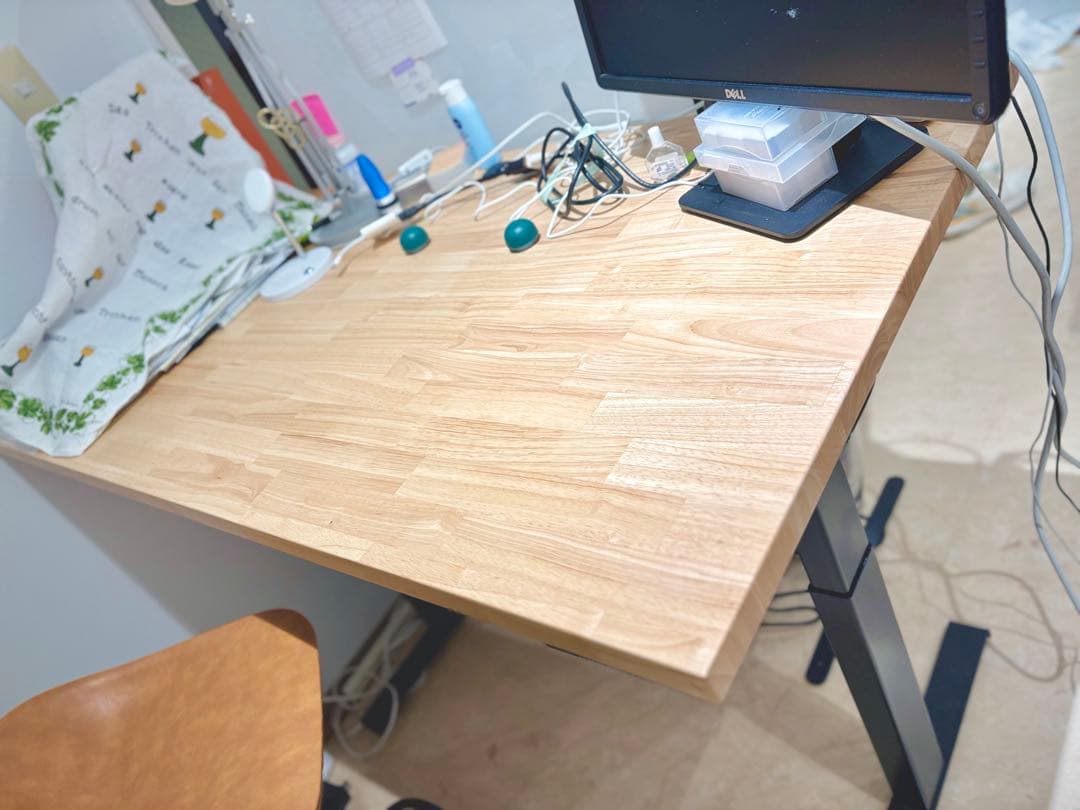 KANADEMONO THE TABLE ナチュラル × スマート電動昇降