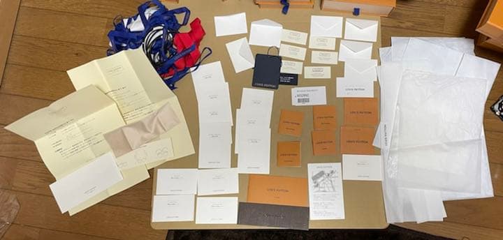 ルイヴィトン　ヴィトン　タグ　紐　説明書　付属品等