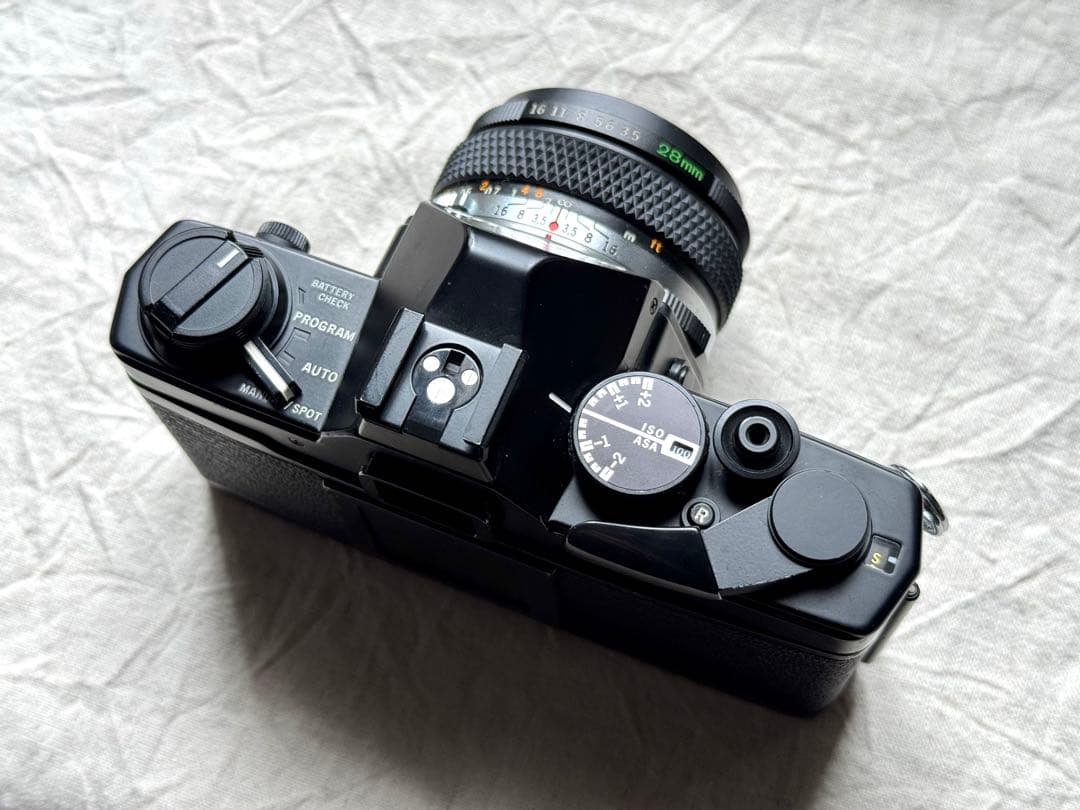 ⌘完動品！ モルト交換済、作例あり！ OLYMPUS OM2 SP⌘