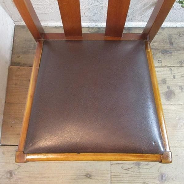 イギリス アンティーク 家具 ダイニングチェア 椅子 イス 店舗什器 4893d