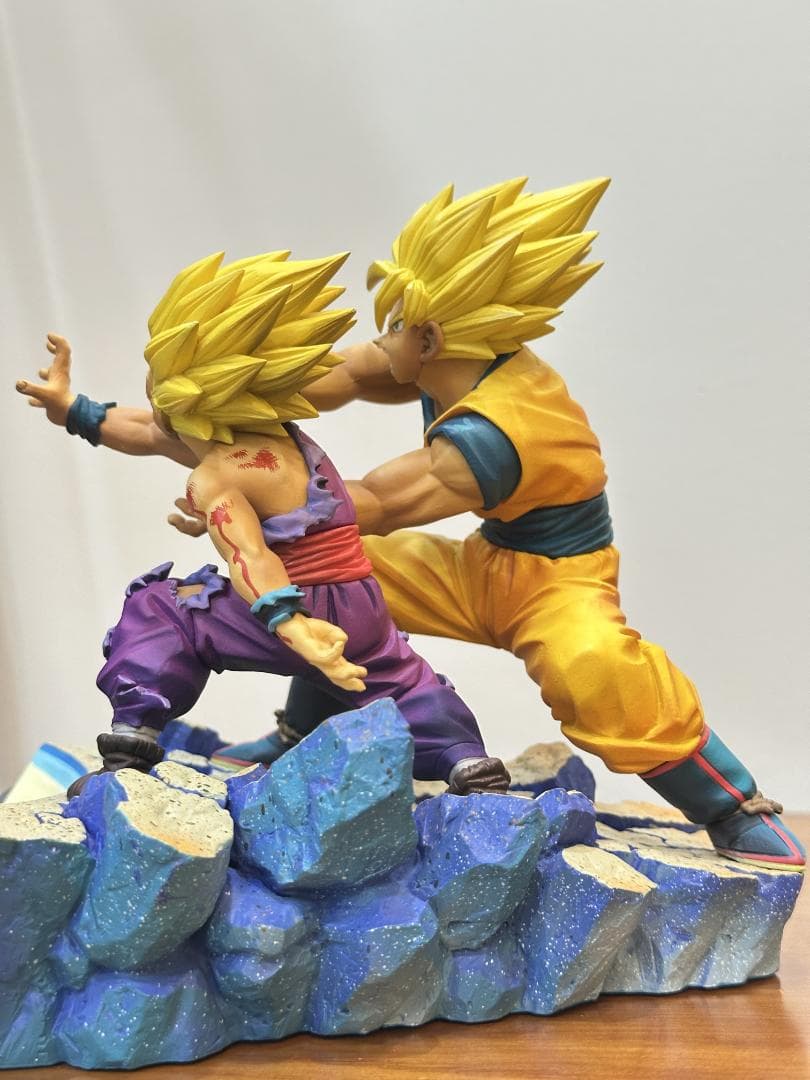 ドラゴンボール 孫悟空＆孫悟飯 かめはめ波 プルービー ジオラマ 国内正規品