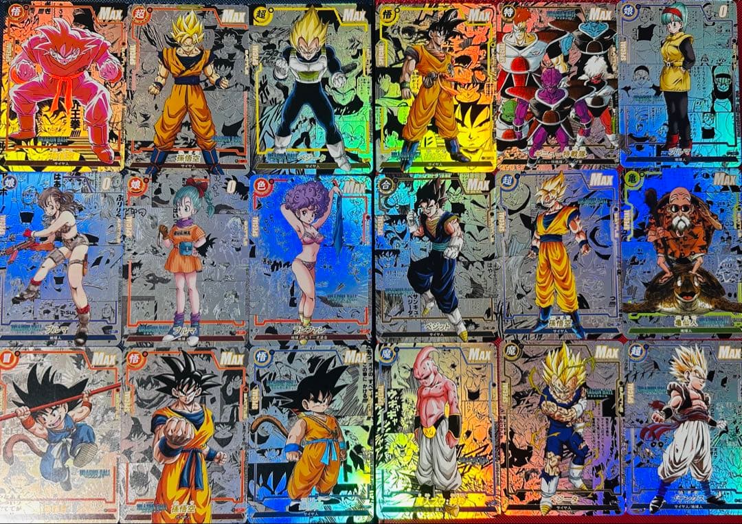 【最安値】ドラゴンボール コミパラ フラッシュカード 18枚セットB