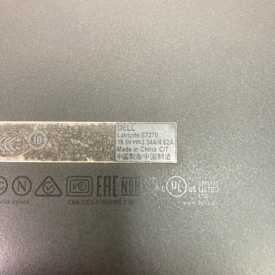 DELL Latitude E7270 ノートPC