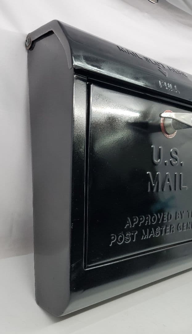 アートワークスタジオ ポスト メールボックス ブラック色