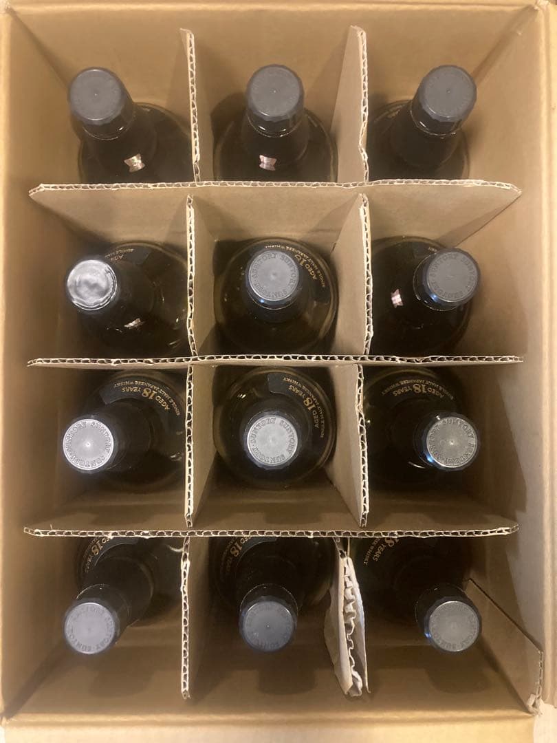 山崎18年　空ボトル　12本セット